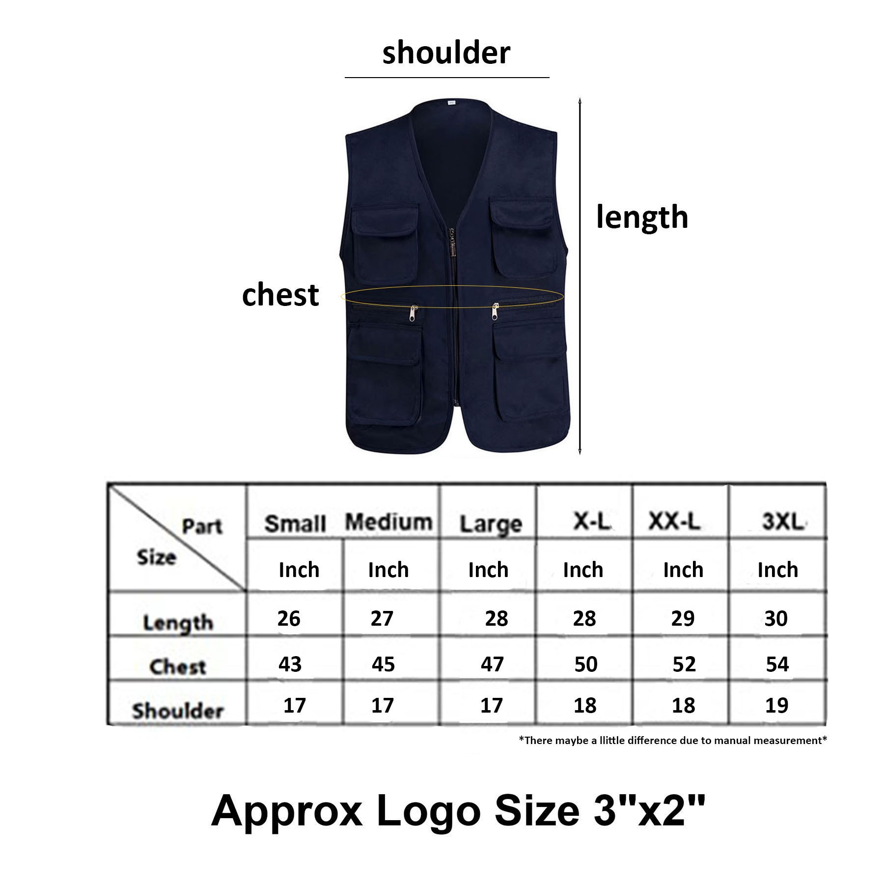 Zipper Closure Sleeveless Vest 2