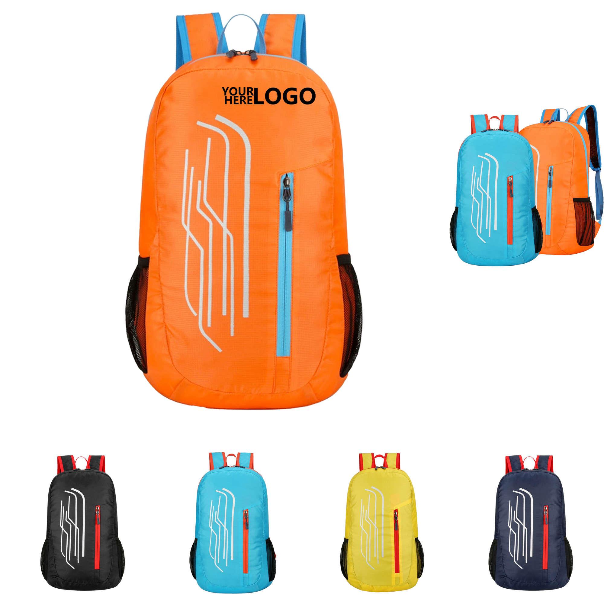Compact Waterproof Backpack for Outdoor Use 2