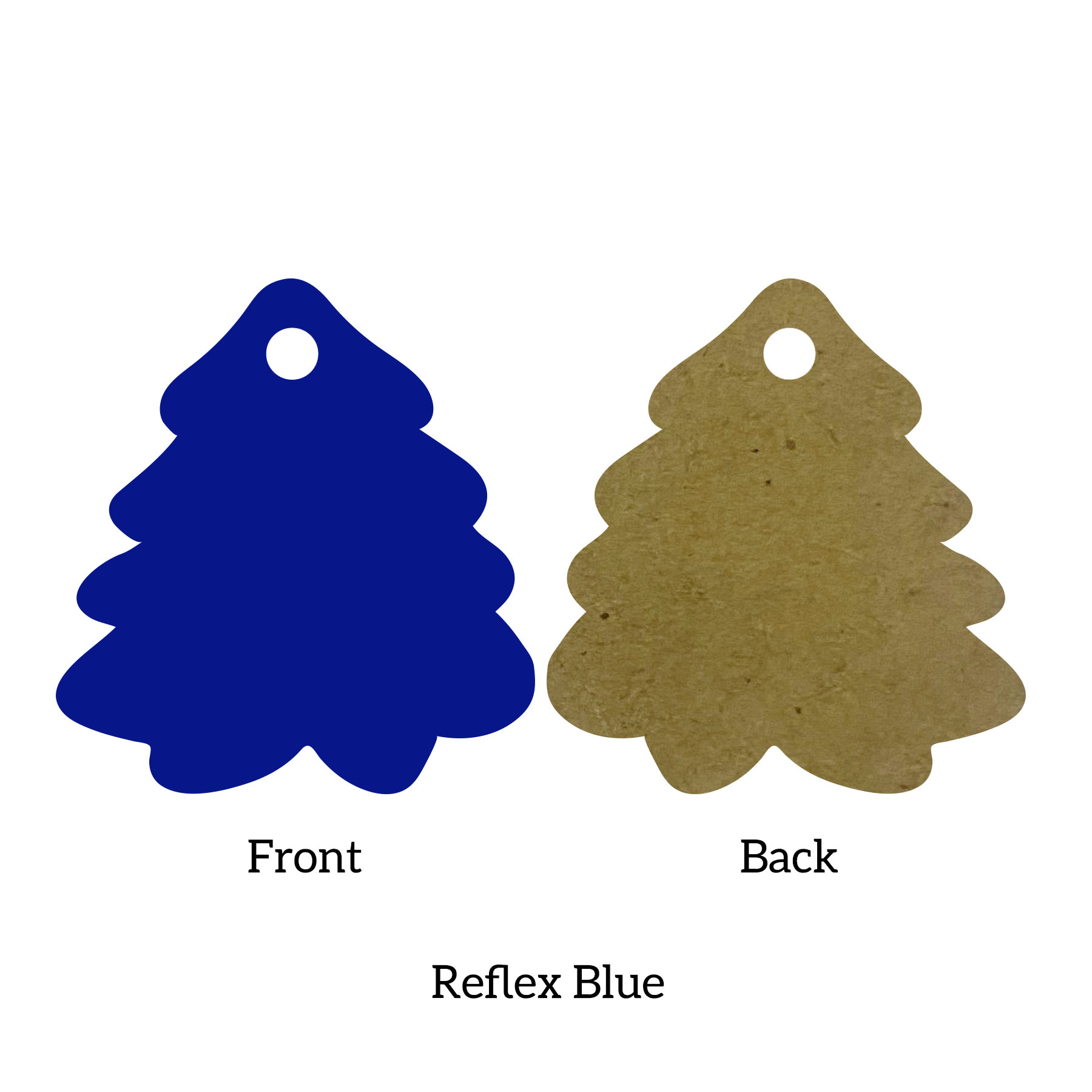 Free Shipping Solid Color Christmas Ornament - Tree 10