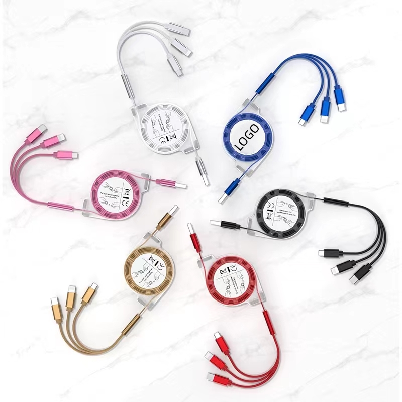 3 In 1 Phone Cable & Wall Charger 2