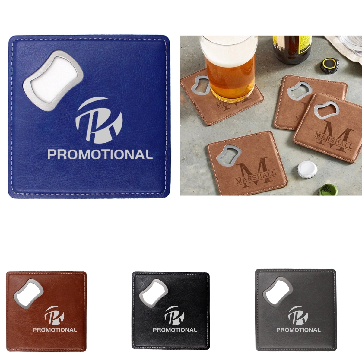 Promotional Coaster Bottle Opener 2