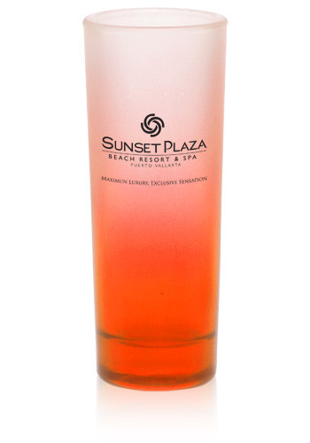 2 oz. Tall Shot Glasses - Colored & Frosted 2