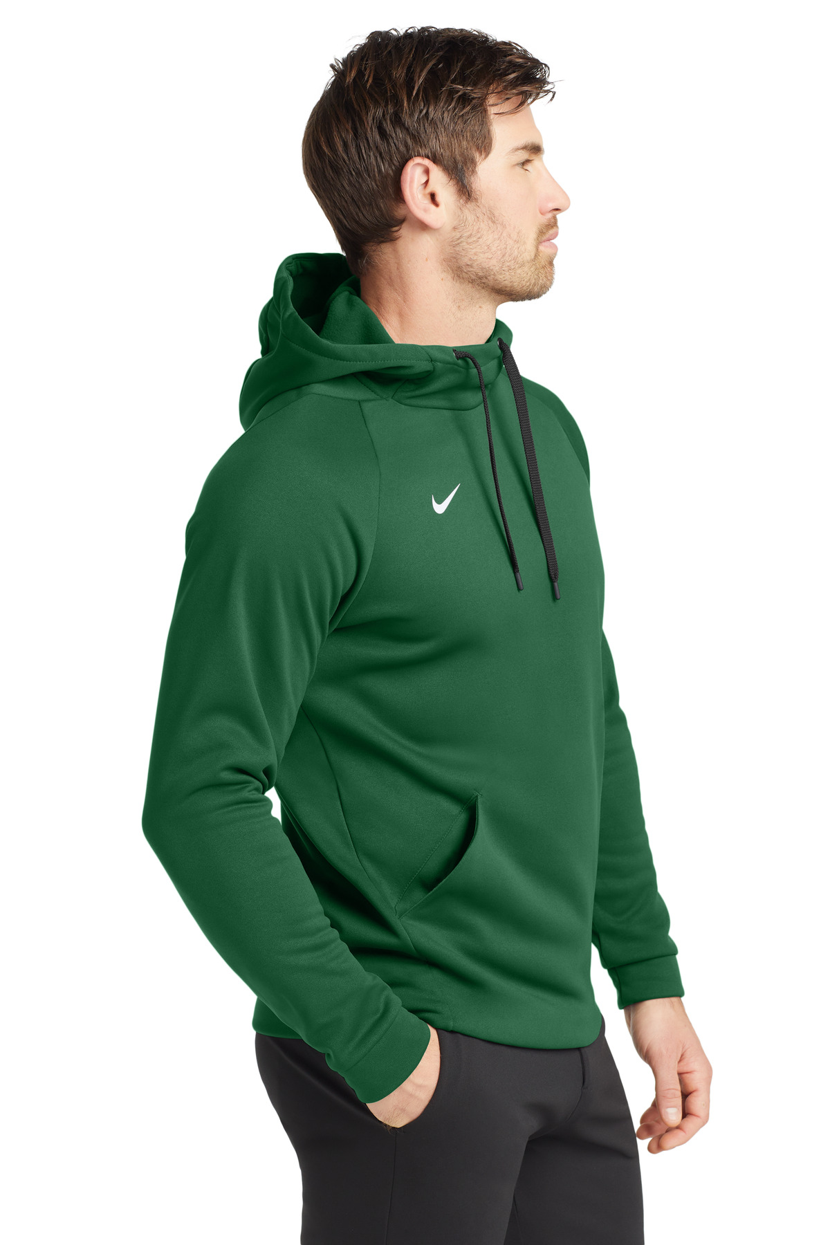 Nike Therma-FIT Pullover Fleece Hoodie CN9473, custom hoodie or sweatshirt with logo imprint 44