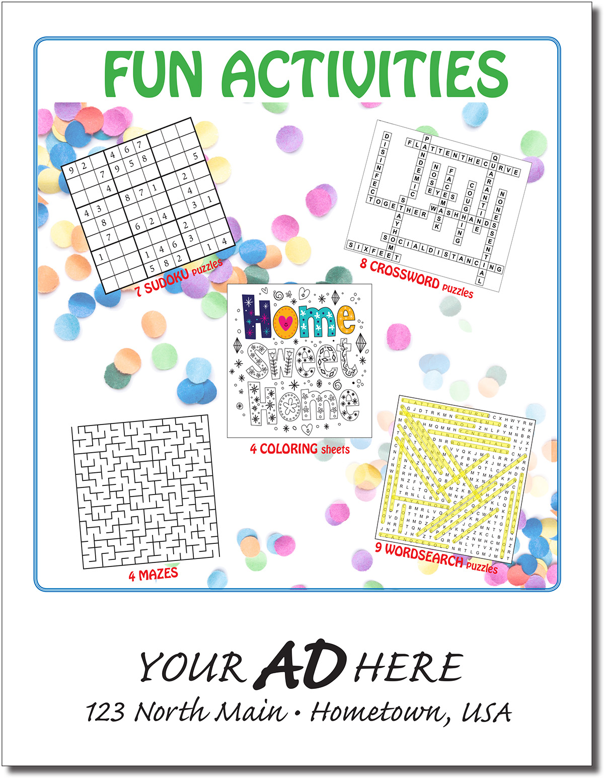 Fun Activities Book