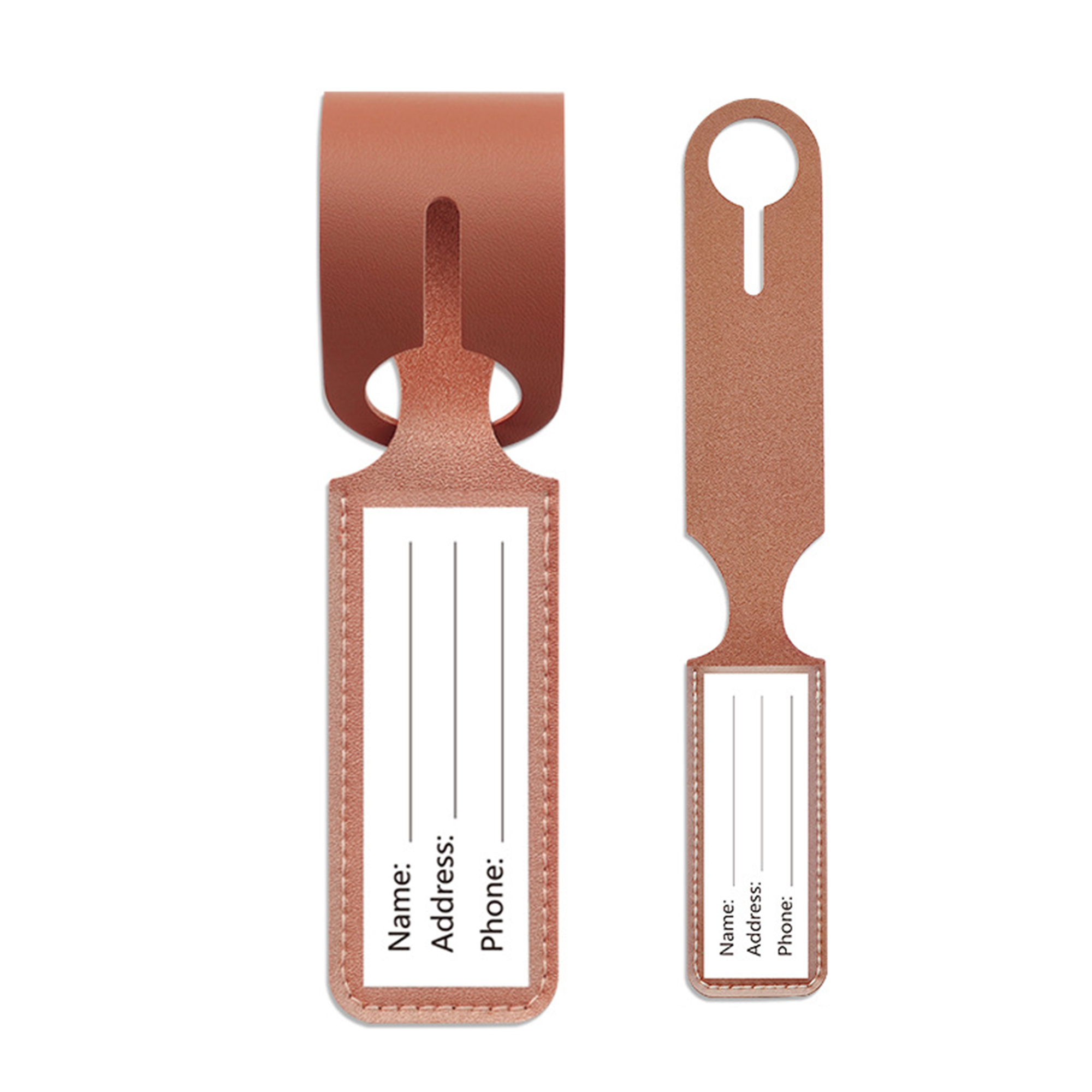 PU Leather Luggage Tag 1