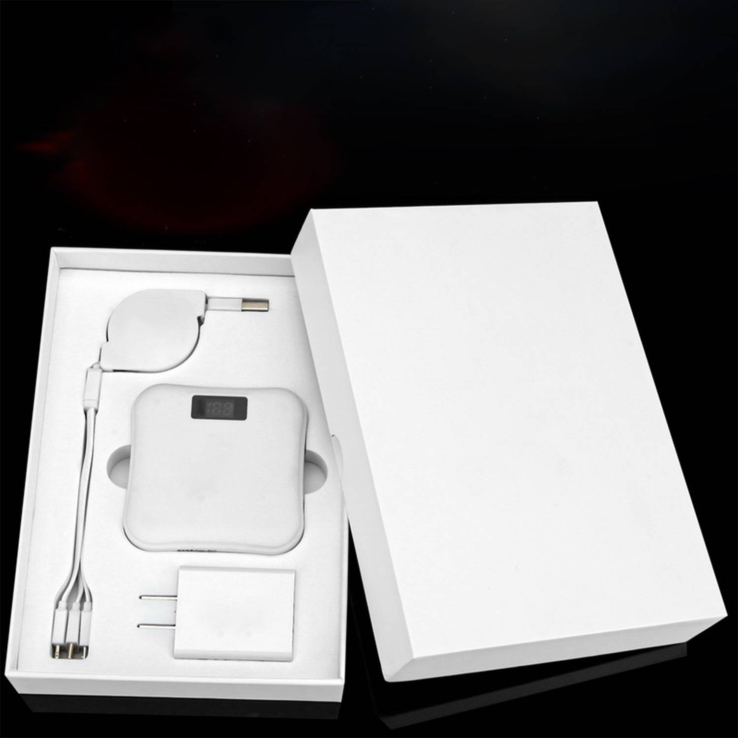 Customized 10000 mAh Charging Business Gift Set 8