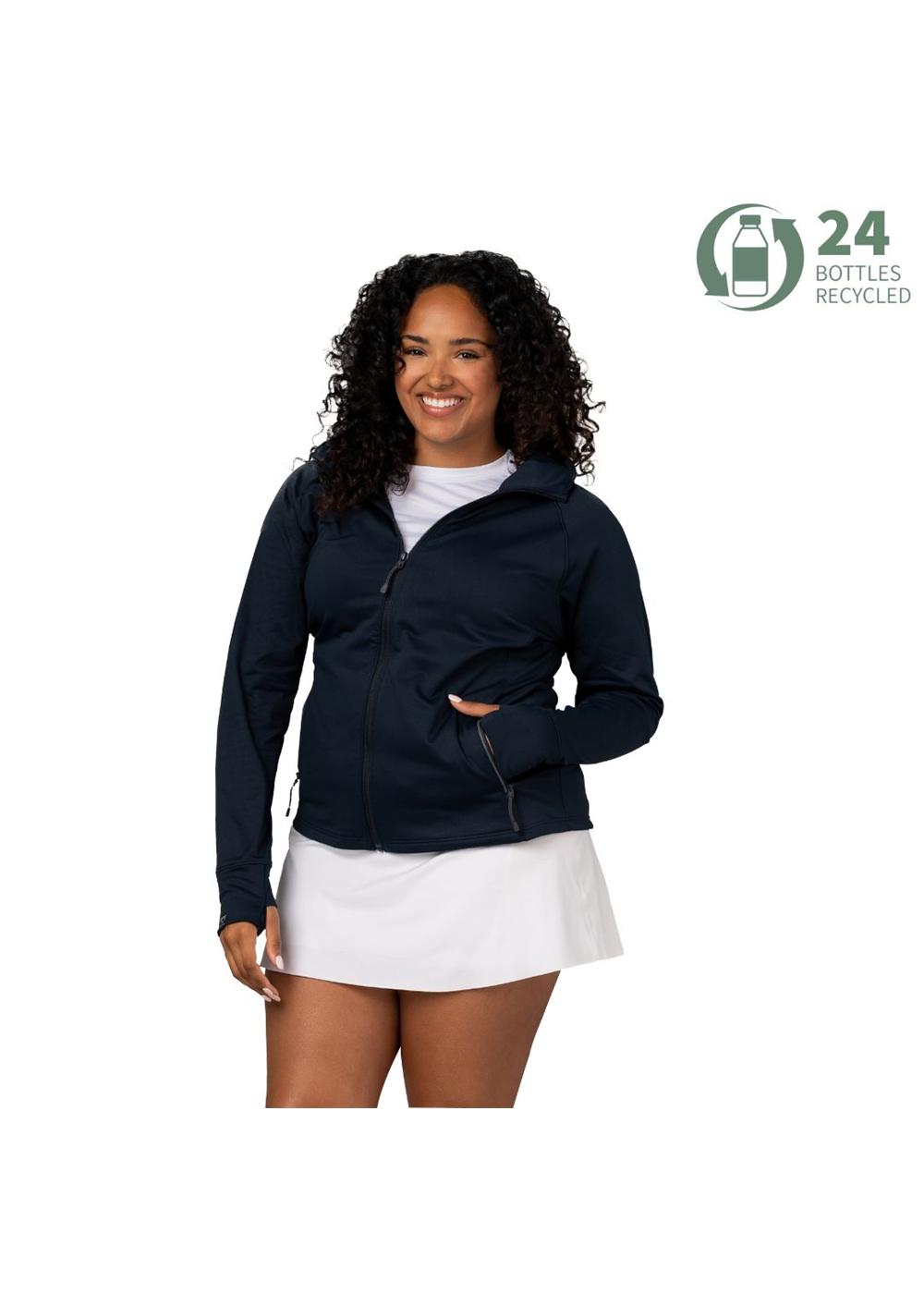 Storm Creek Women's Weekender Performance Fleece Full Zip Hoodie 30
