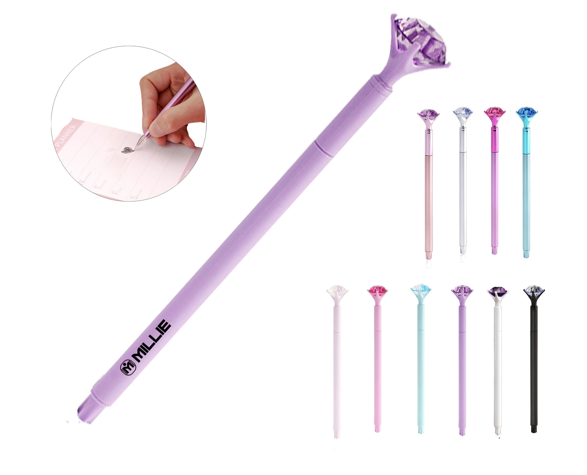 Crystal Rose Neutral Pens 1