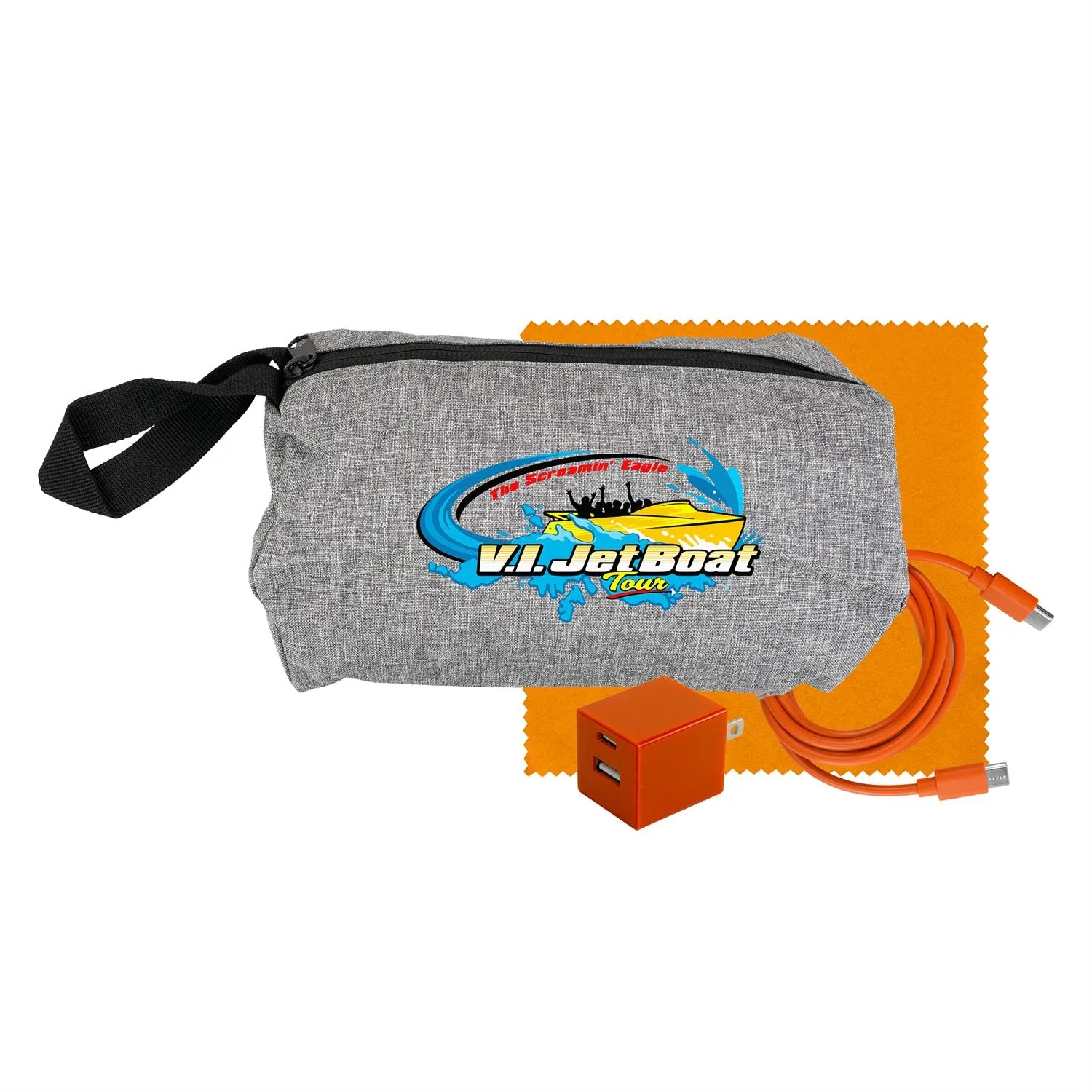 Travel A+C to C Cable, Wall & Cloth Set 15