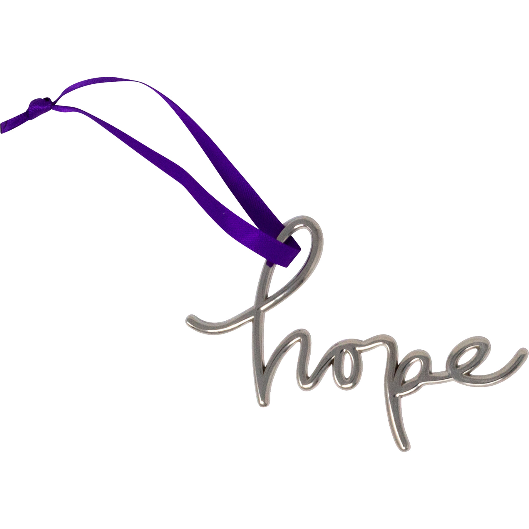 Shiny Zinc Cast Ornament: 2" W x 2" H 1