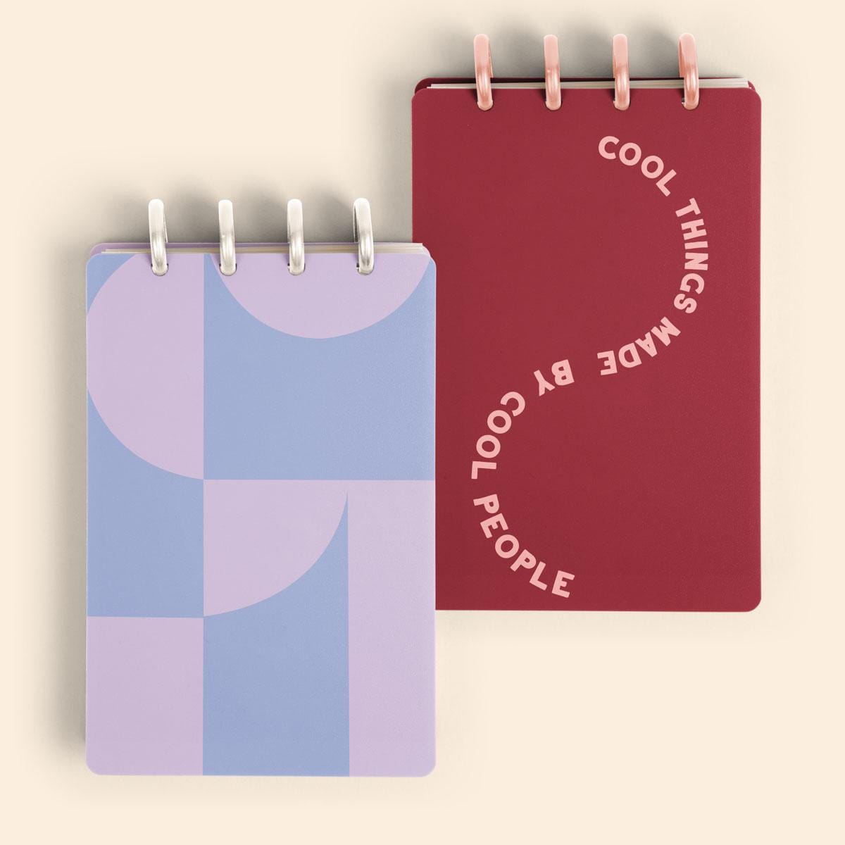 MEDIUM DISC-BOUND TASKPAD WITH POLYPROPYLENE COVER