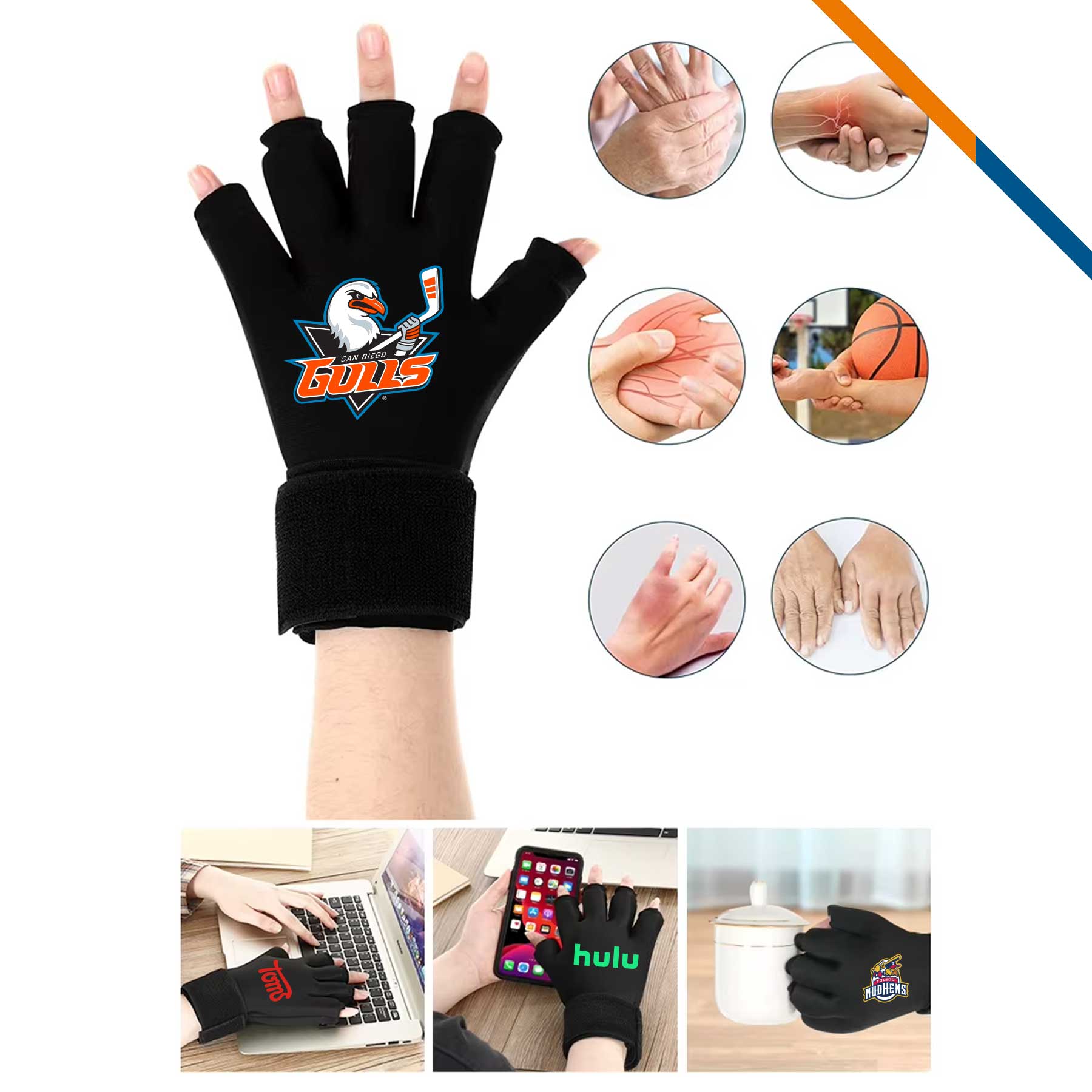 Fueri Hot Cold Therapy Gel Glove 5