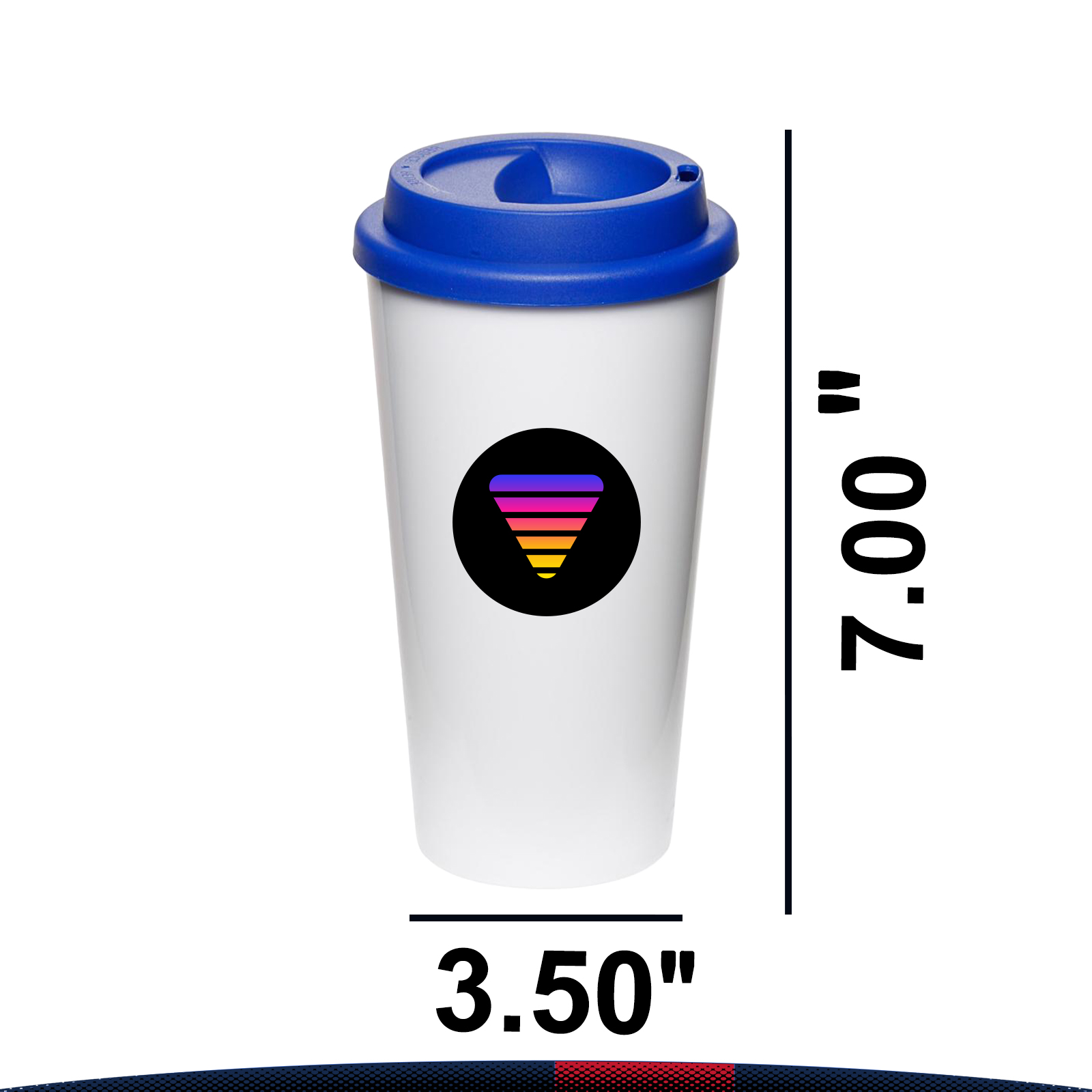 16 oz. Double Walled Plastic Tumblers 7