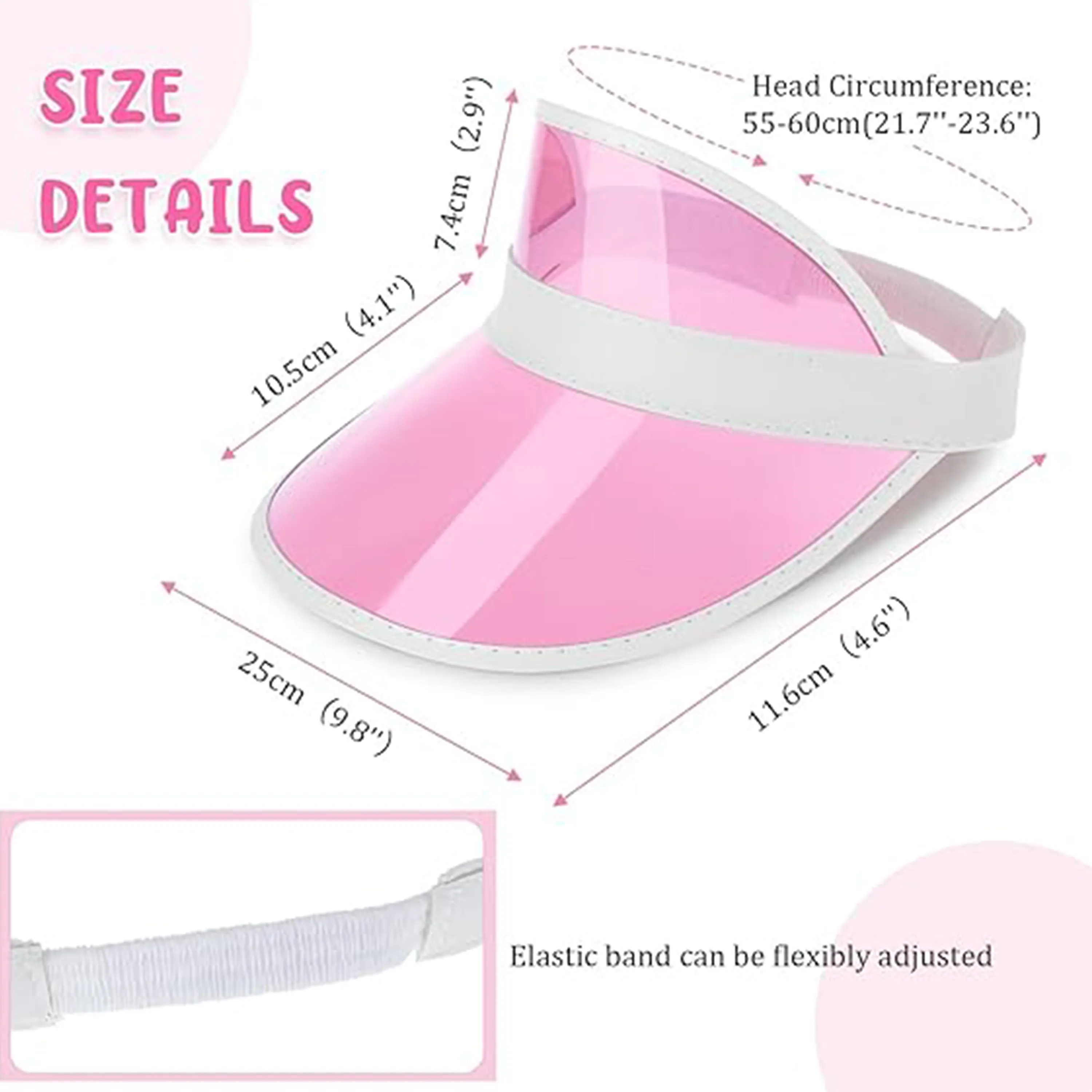 PVC Sun Visor Cap 2
