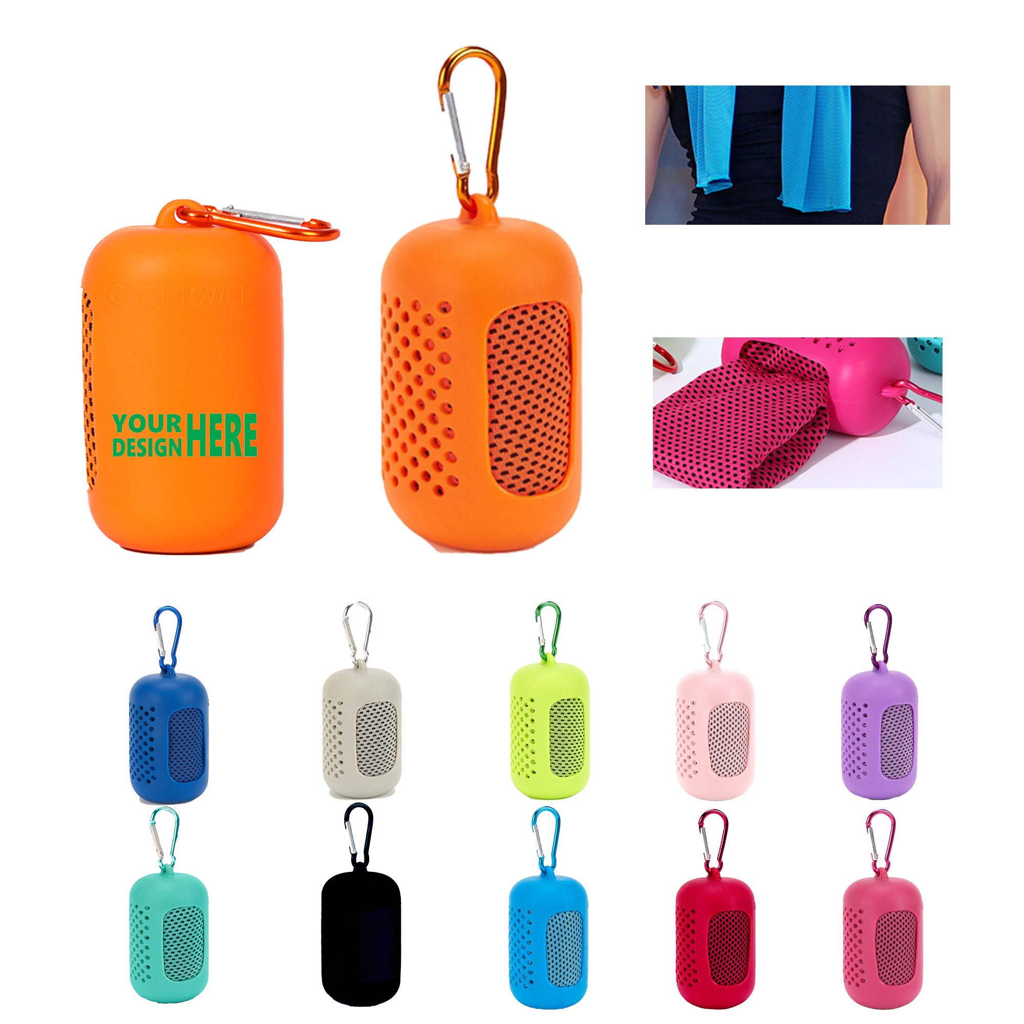 Quick-Dry Towel in Protective Shell 2