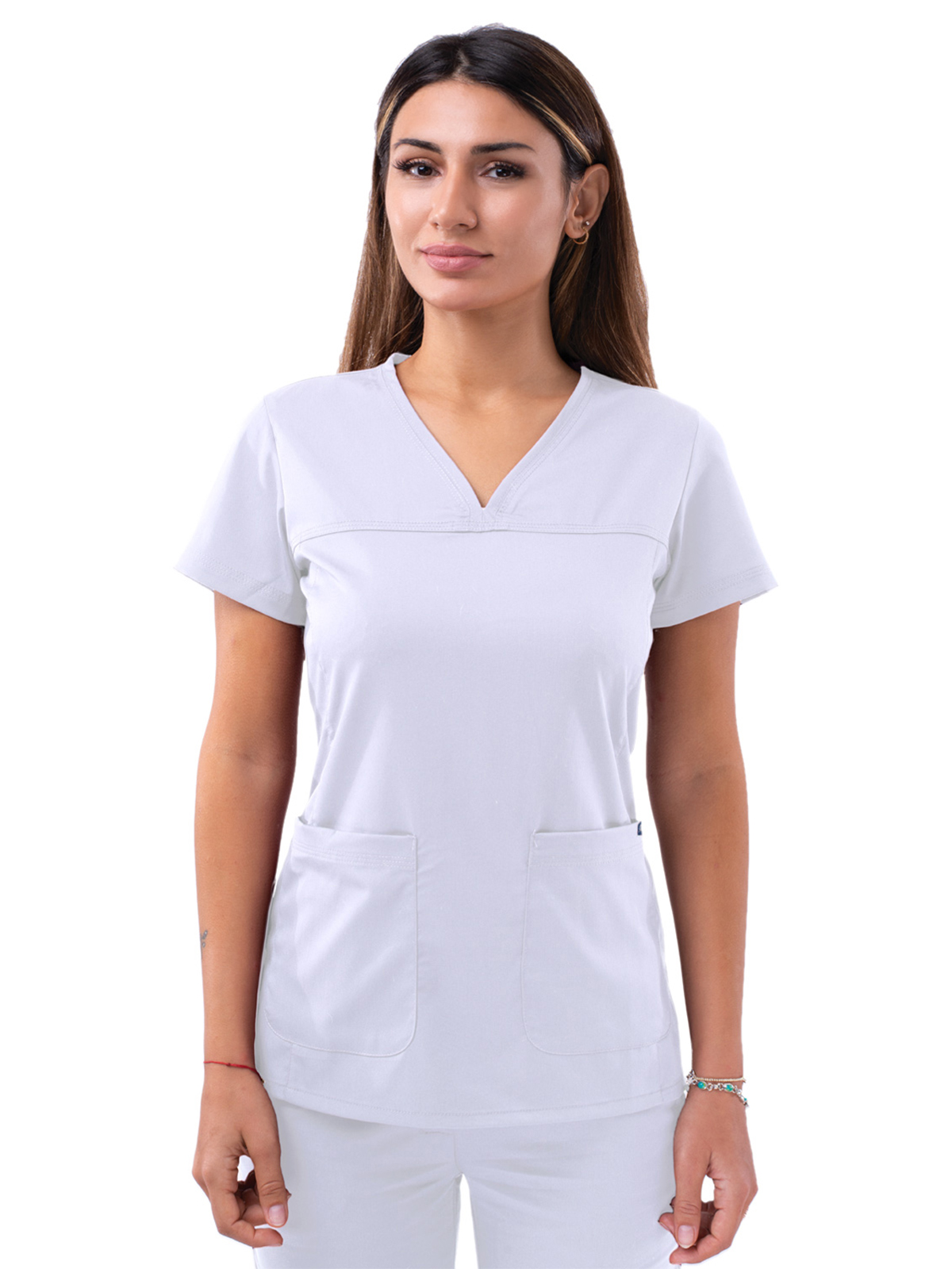 Adar - Pro - Women's V-Neck Sweetheart Top 16