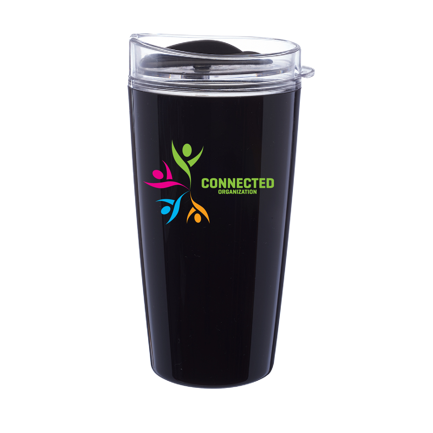 16 oz. Thumb Slide Coffee Tumbler (Full Color Imprint) 2