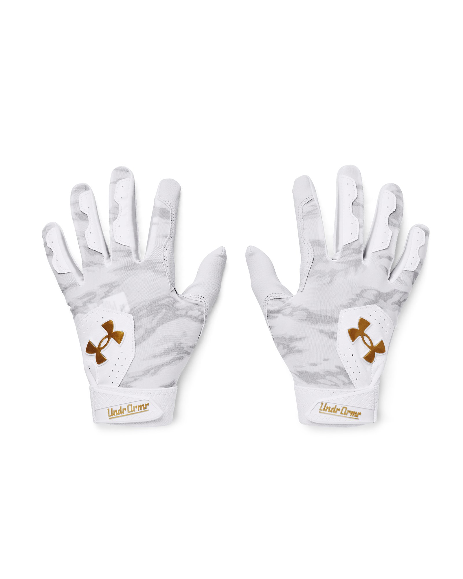 UA Clean Up Boys' Batting Gloves 4