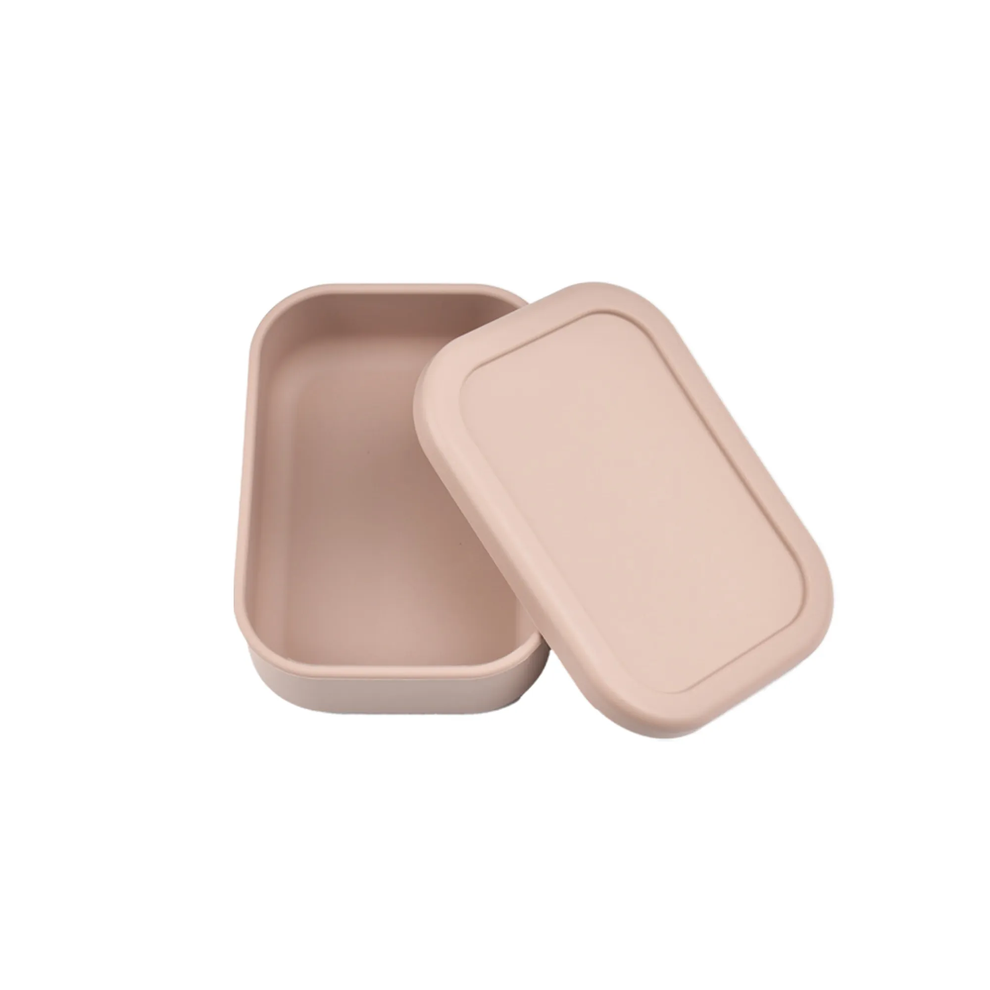Simple Design Non-Divided Silicone Lunch Box 3