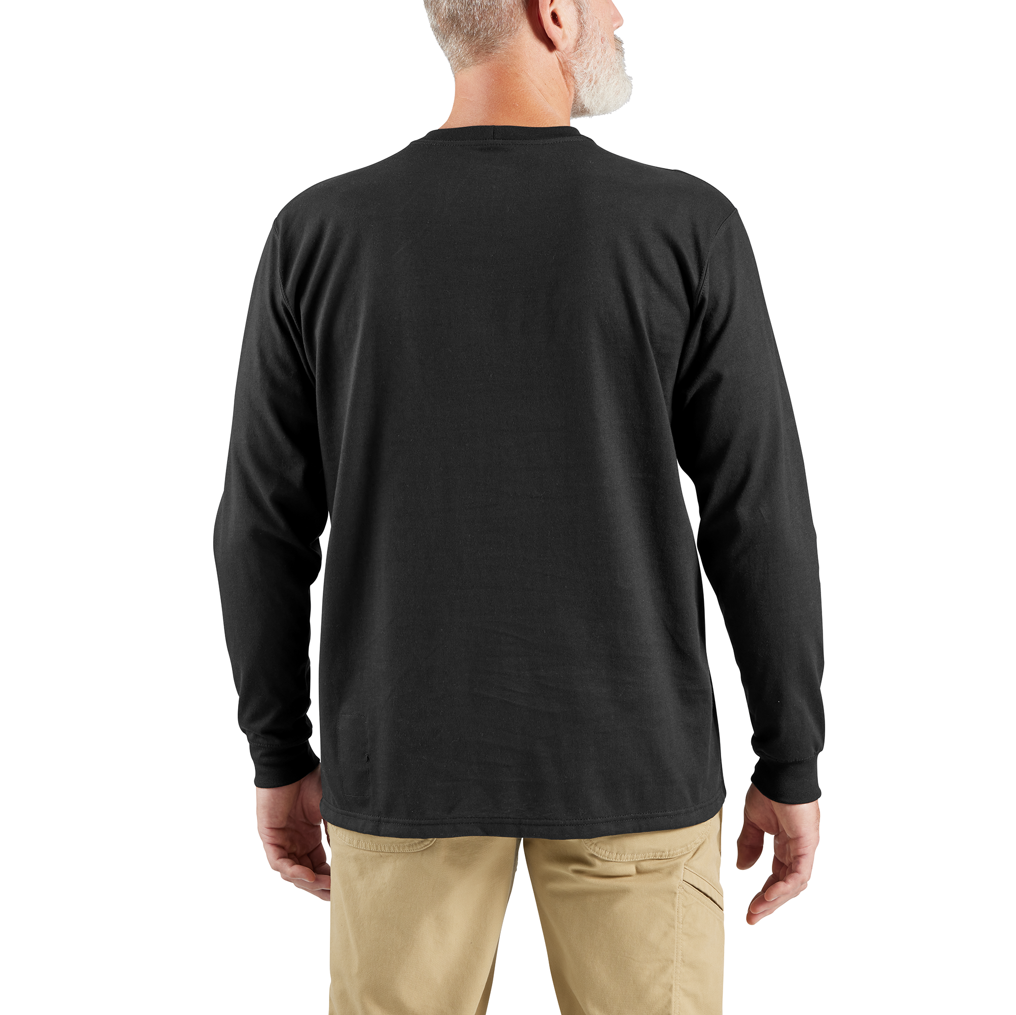 Carhartt 100235 Mens Flame Resistant Force Loose Fit Midweight Long-Sleeve Pocket T-Shirt 1