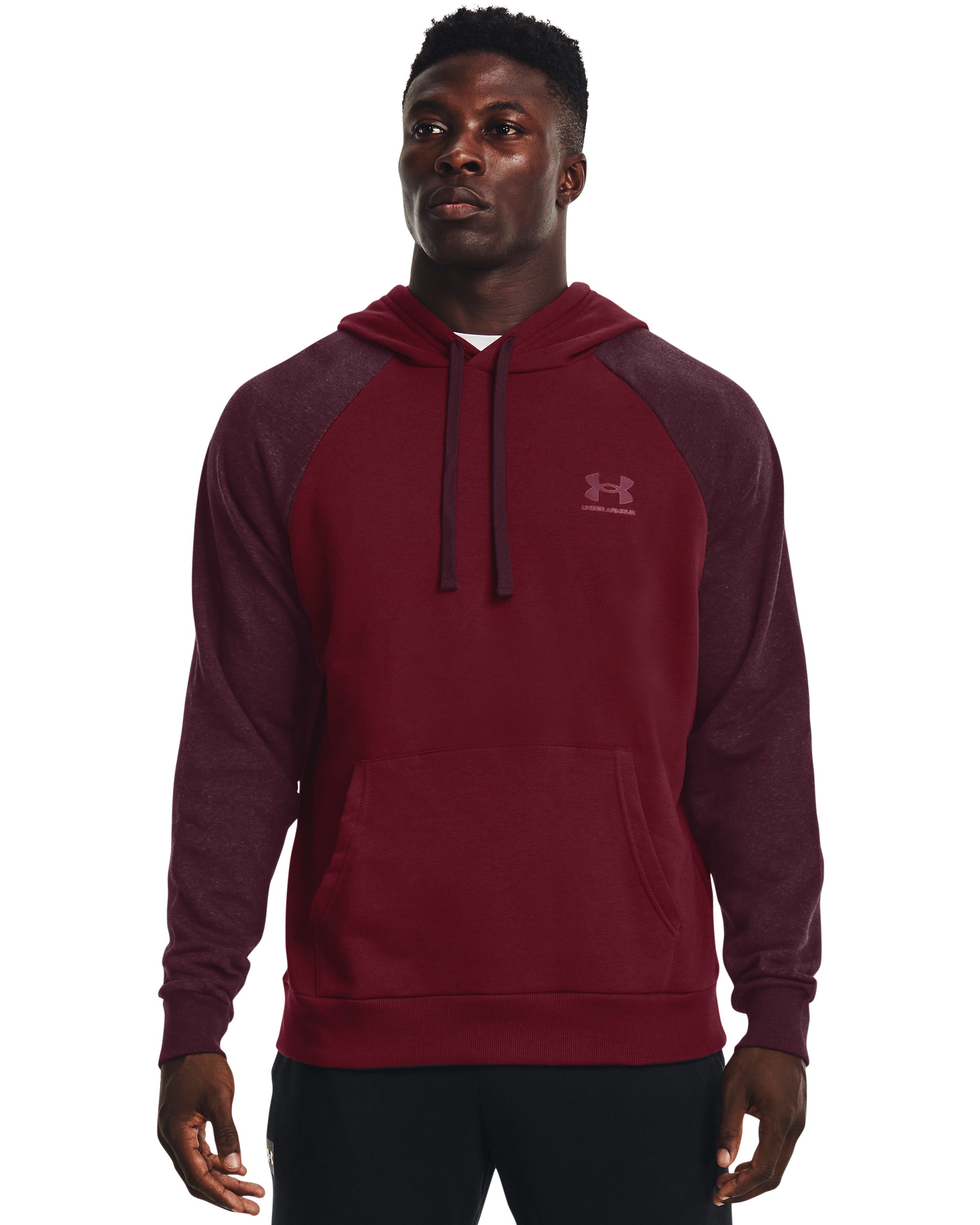 UA Rival Fleece Colorblock Men's Hoodie 6