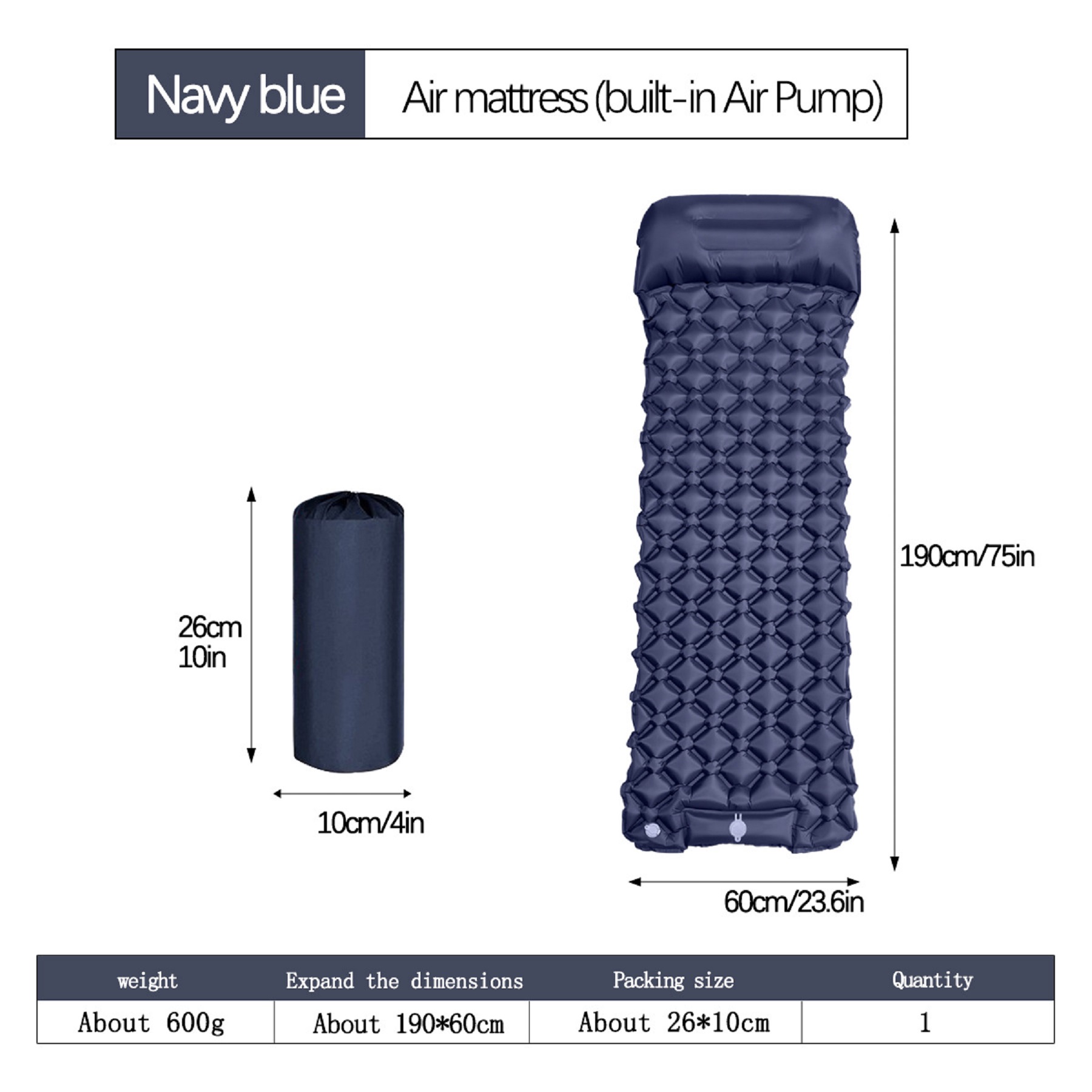 Ultralight Inflatable Sleeping Pad 9