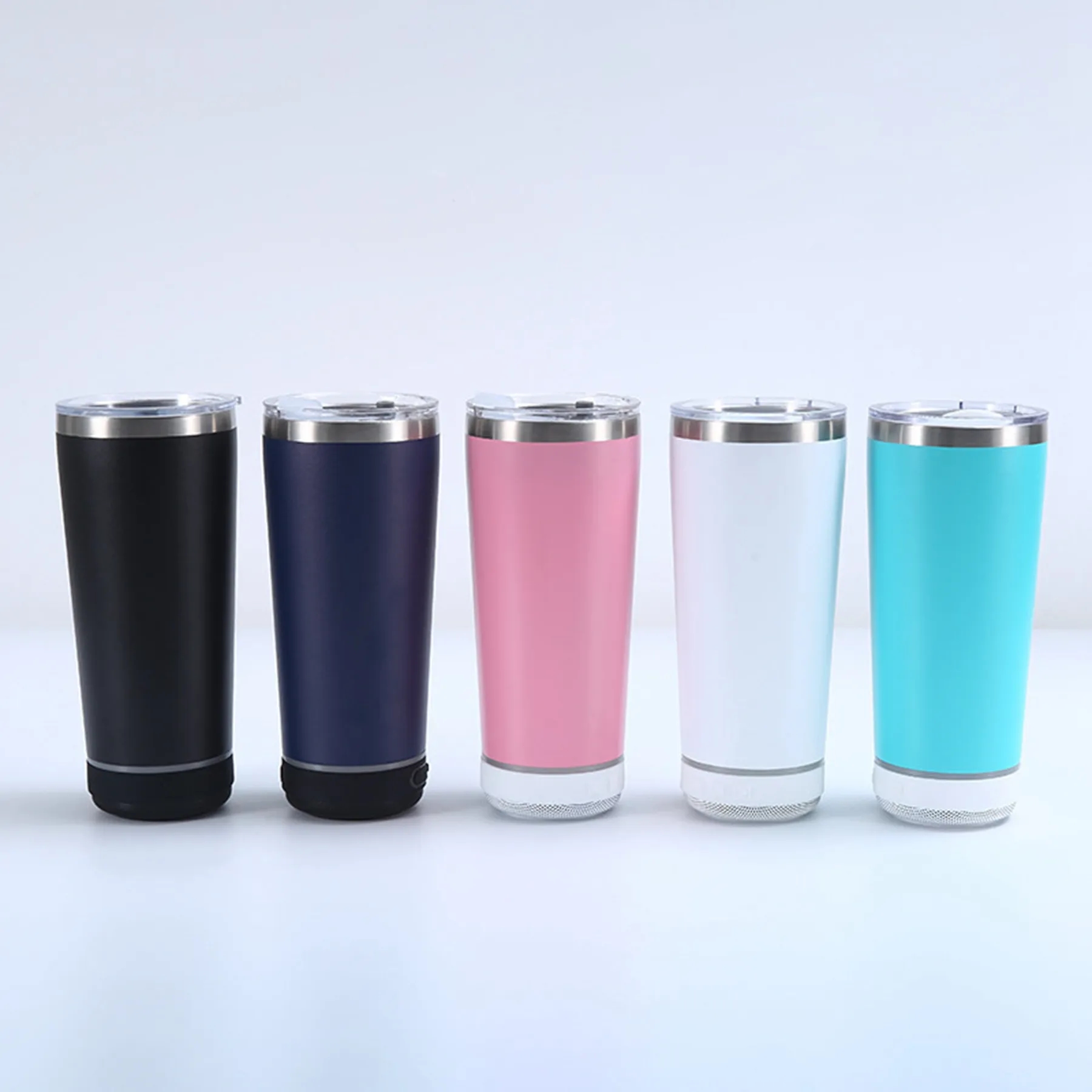 20 Oz. Vacuum Stainless Steel Tumbler with Wireless Speaker 7