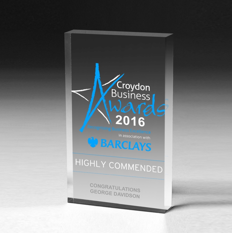 PhotoImage® Rectangle Paperweight - 5" x 7" x 3/4" 5