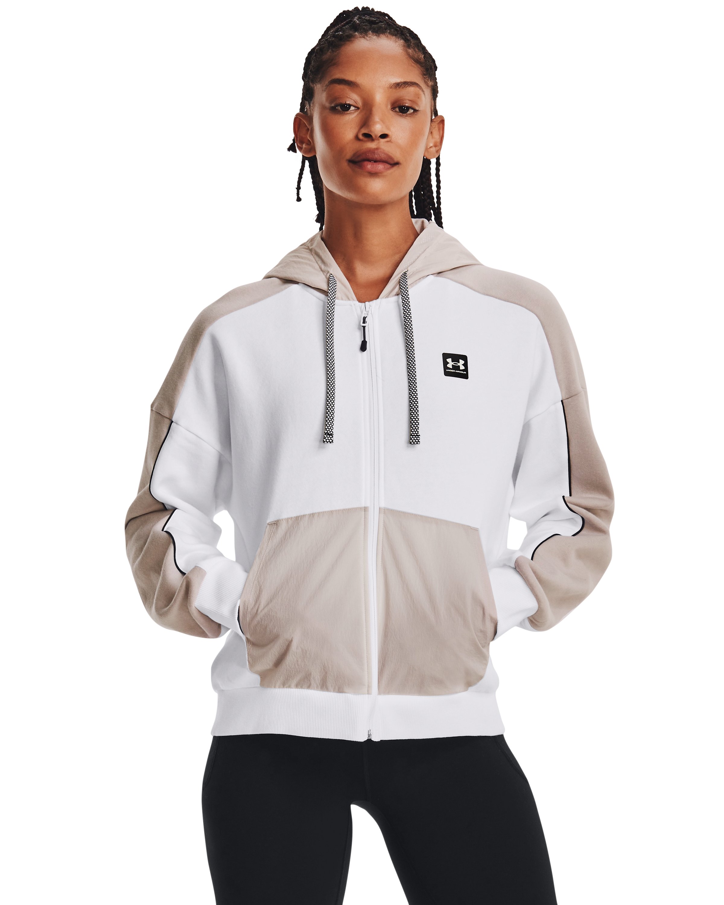 Women's UA Rival Fleece Full-Zip Hoodie  2