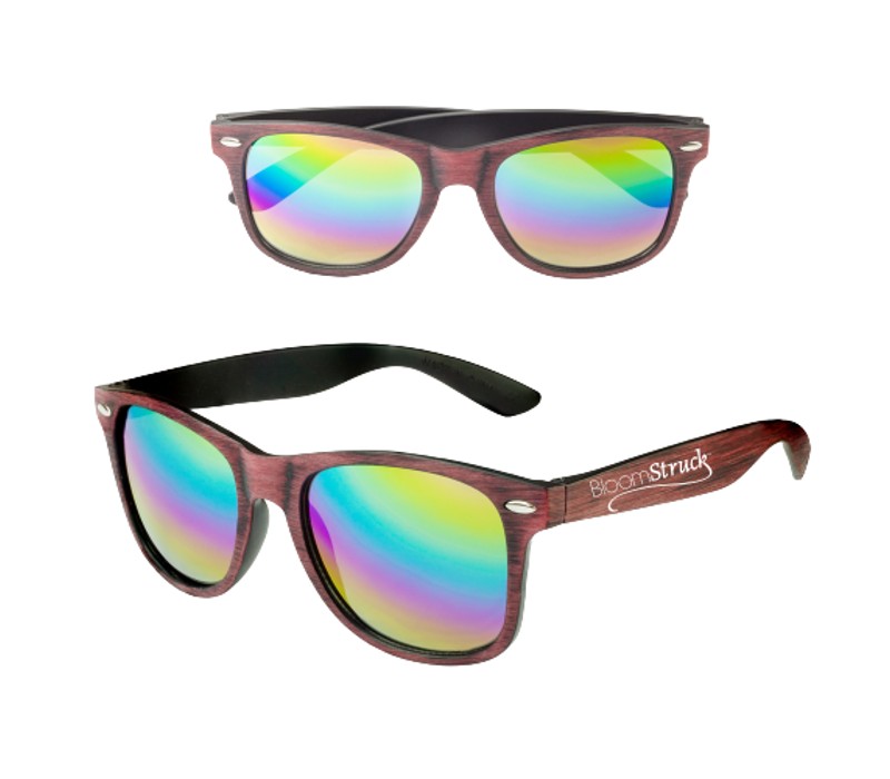 Reflector Mirror Lenses Plastic Sunglasses 4