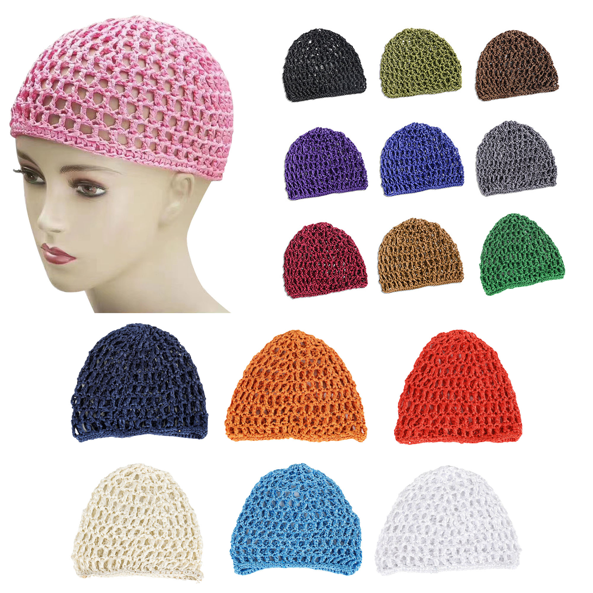 Hollow Headwrap Cap 2