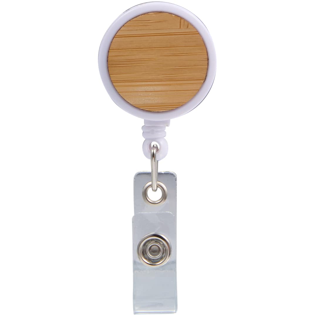 Bamboo Badge Holder 16