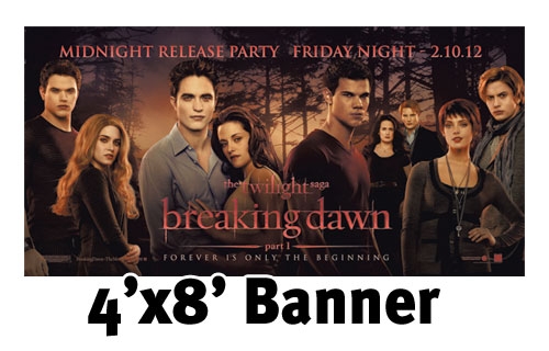 Full Color Banner 4'x8' - Vinyl