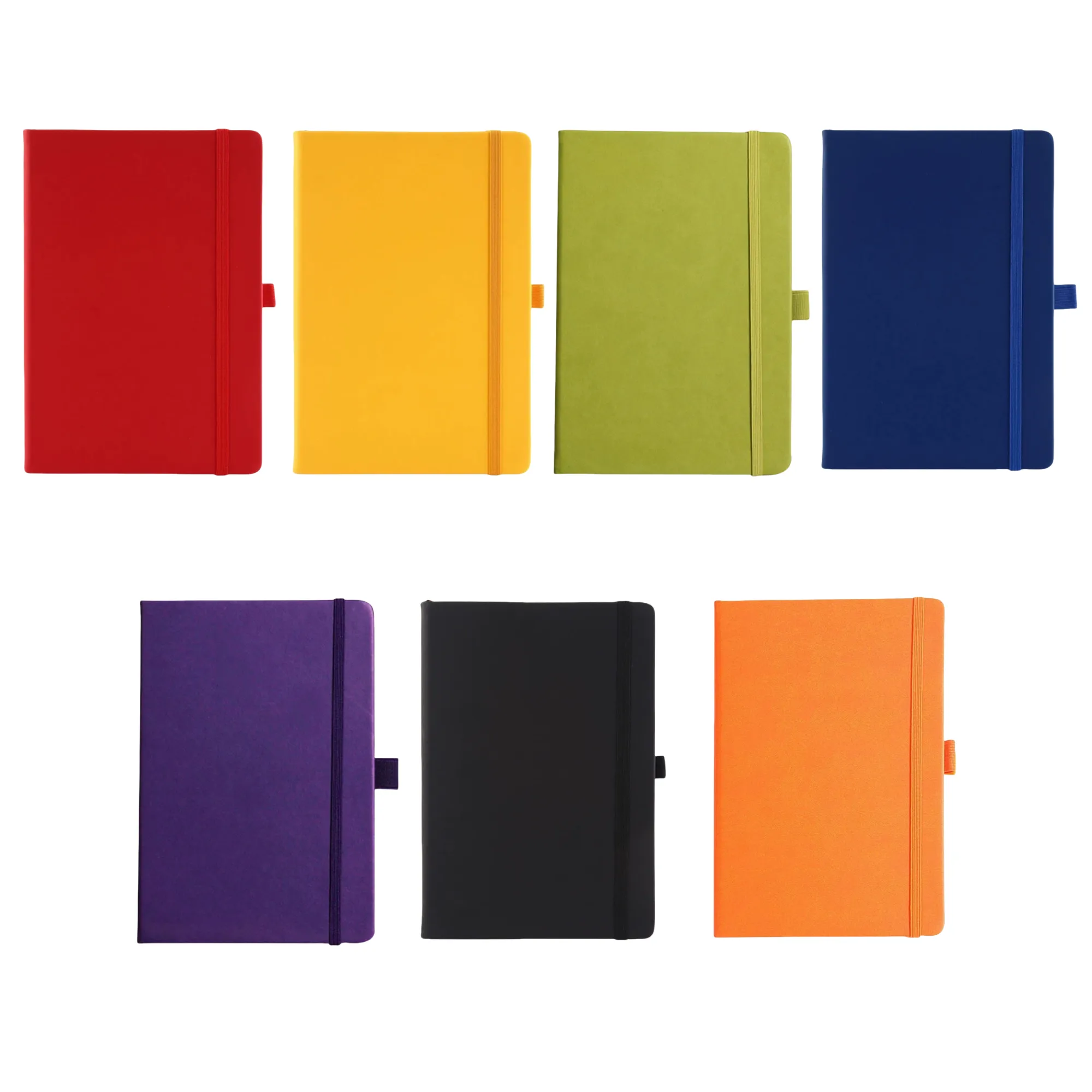 A5 PU Leather Notebook With Elastic Strap 3