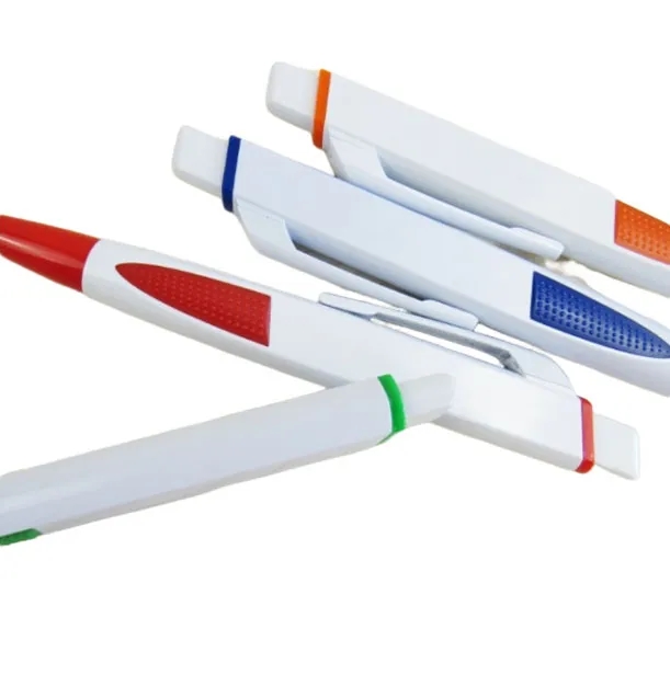 Flat Plastic Ballpoint Pen 3
