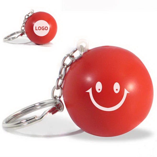 Smile Stress Reliever Keychain 3