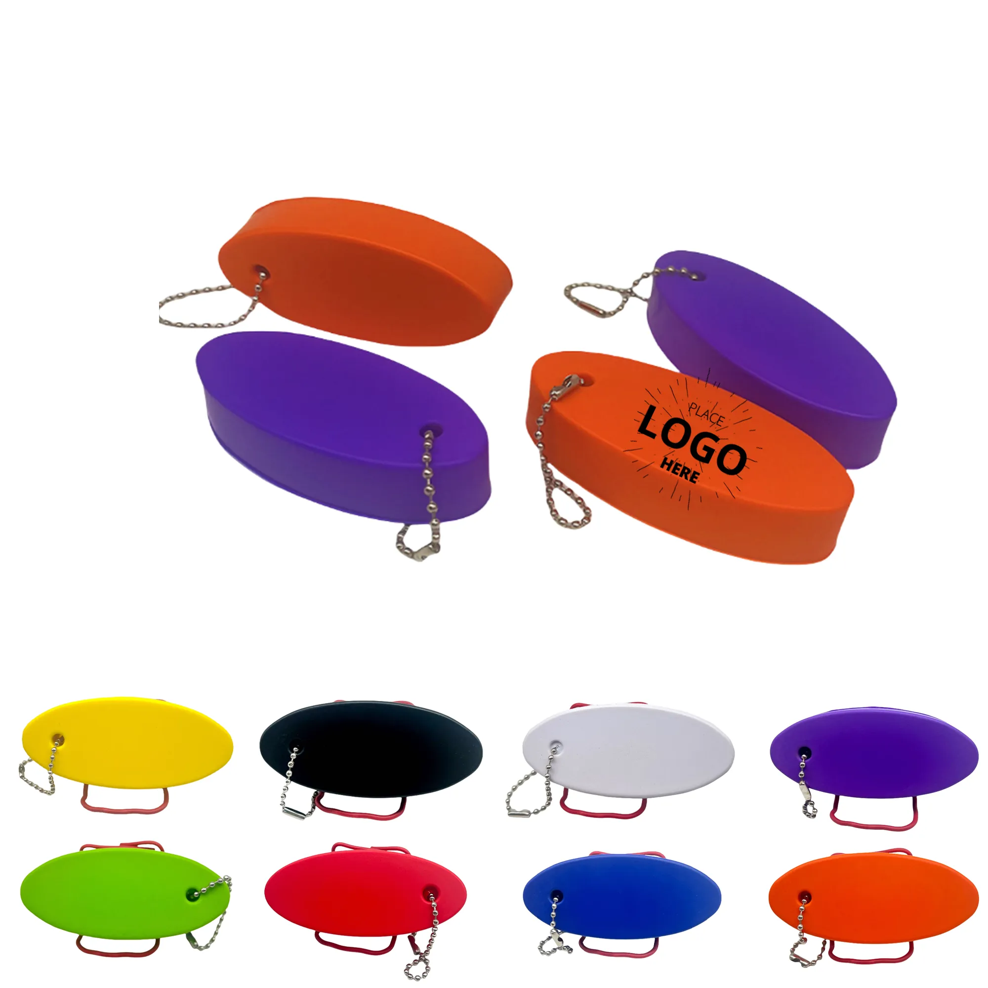 Portable PU Foam Floating Keychain 2