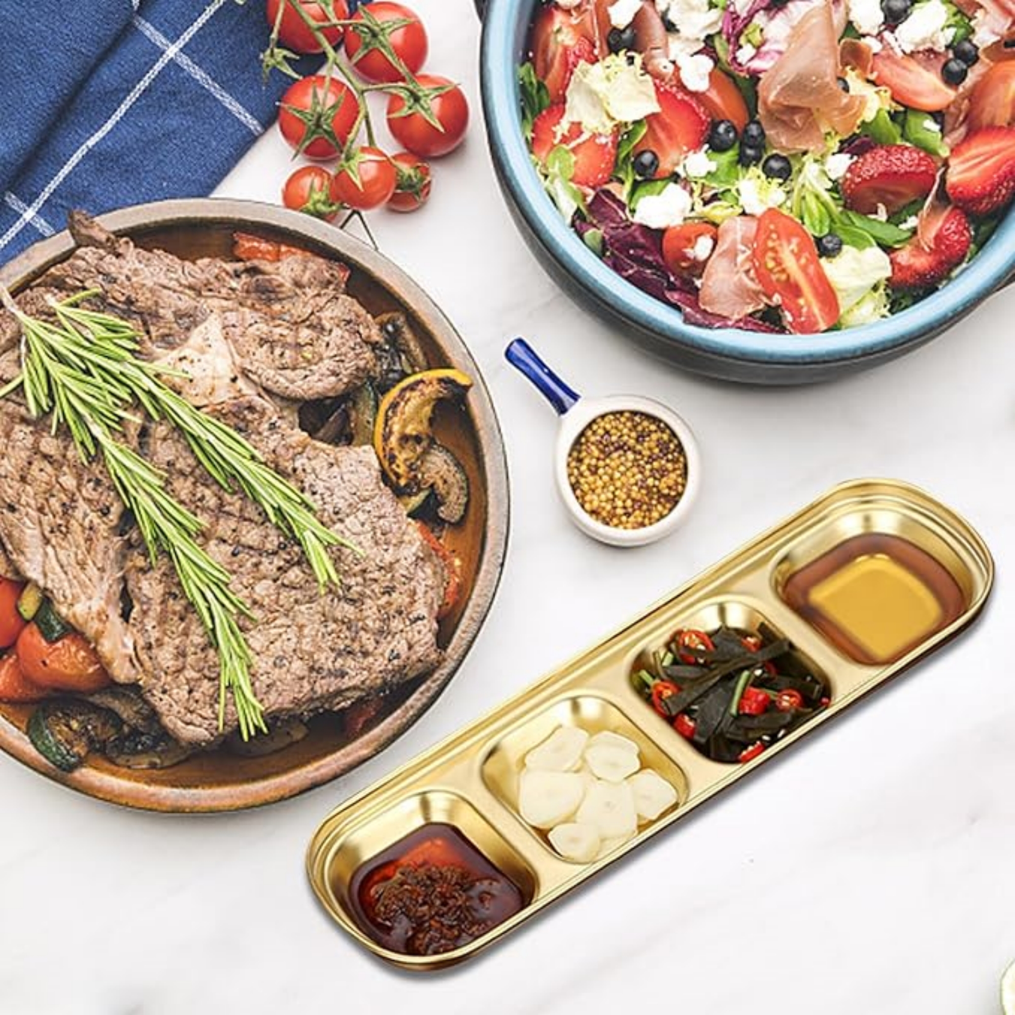 1 Compartment Sauce Dish 5