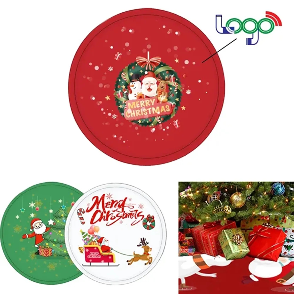30" Silicone Christmas Tree Stand Mat 5