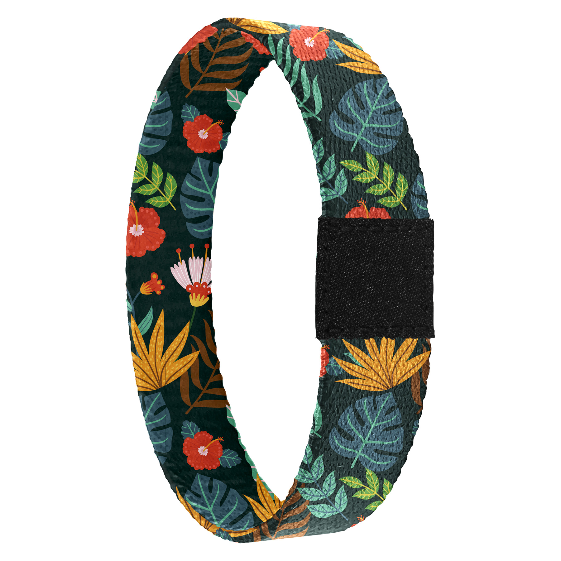 Completely Custom 5/8'' Sublimation Elastic Polyester Wristband With Woven Label 3