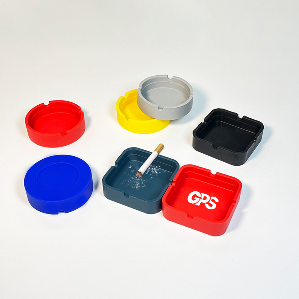 Square Silicone Ashtray 2