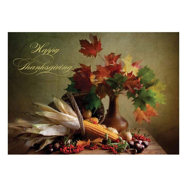 Classic Bounty Thanksgiving Card 1