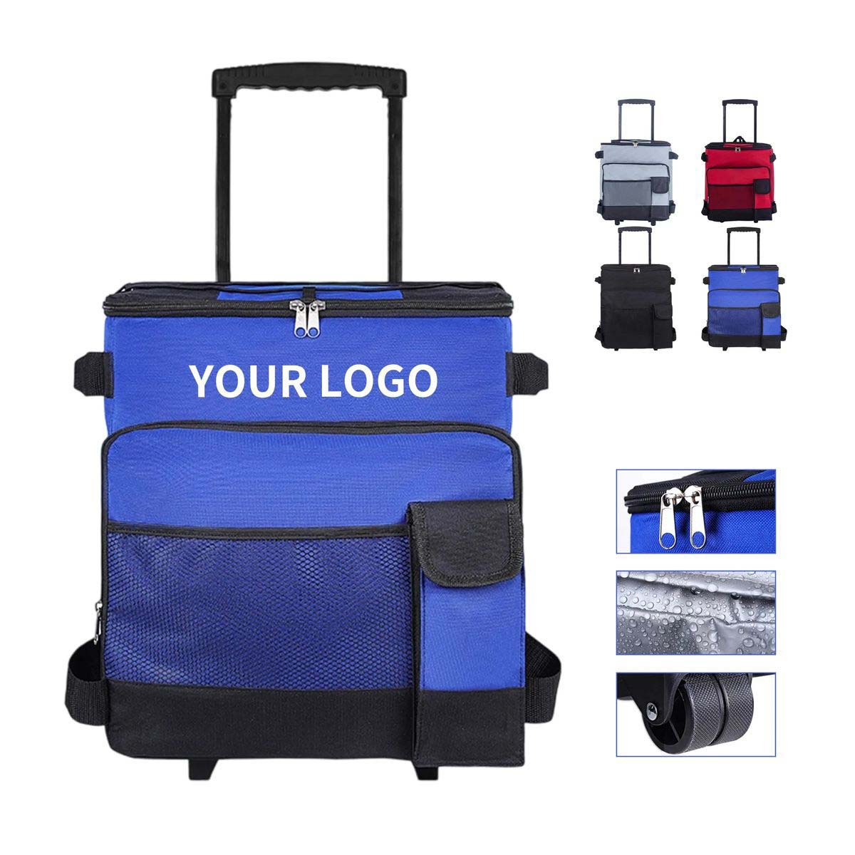 Leakproof Insulated Cooler with Wheels for Travel 3