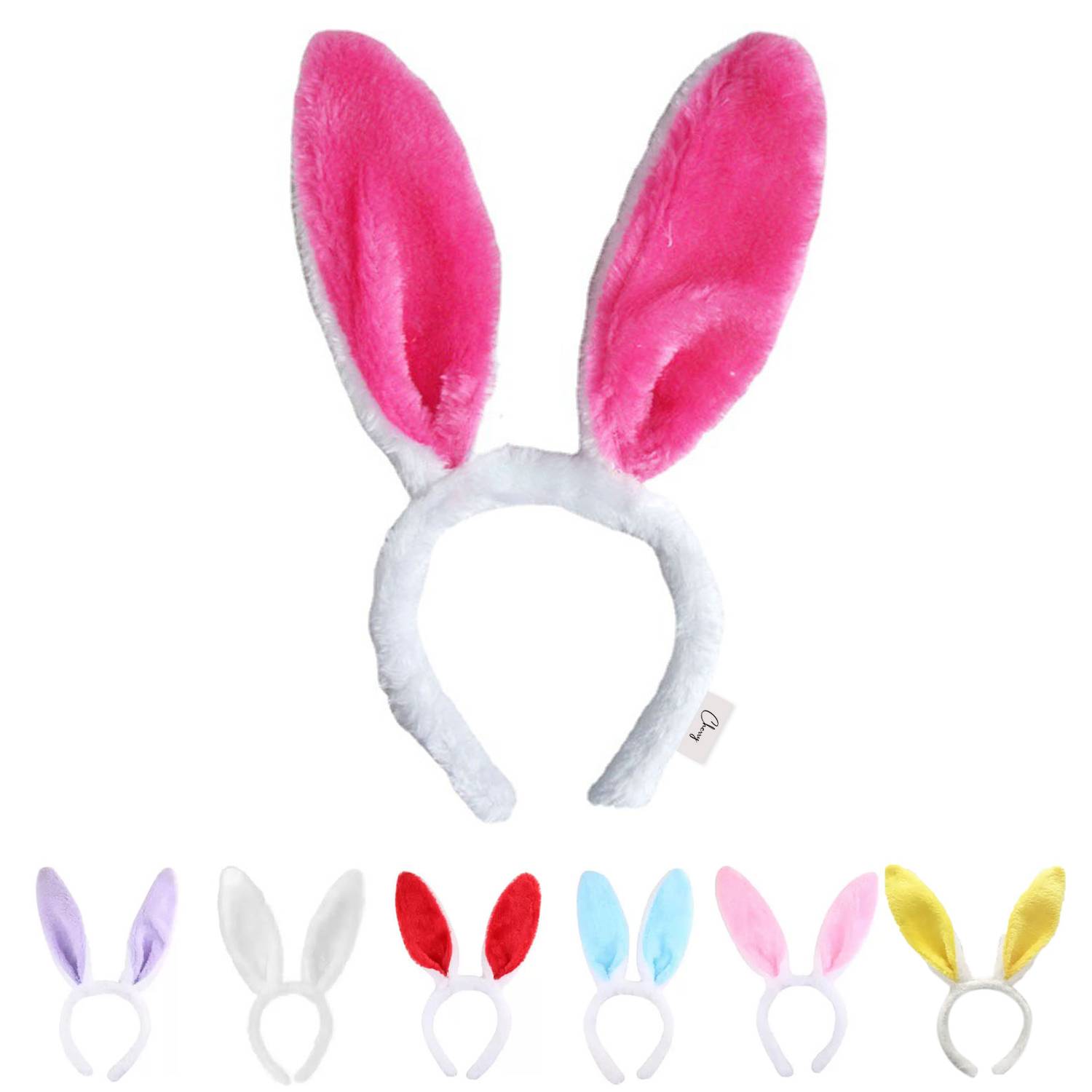 Christmas Plush Rabbit Ears Headband