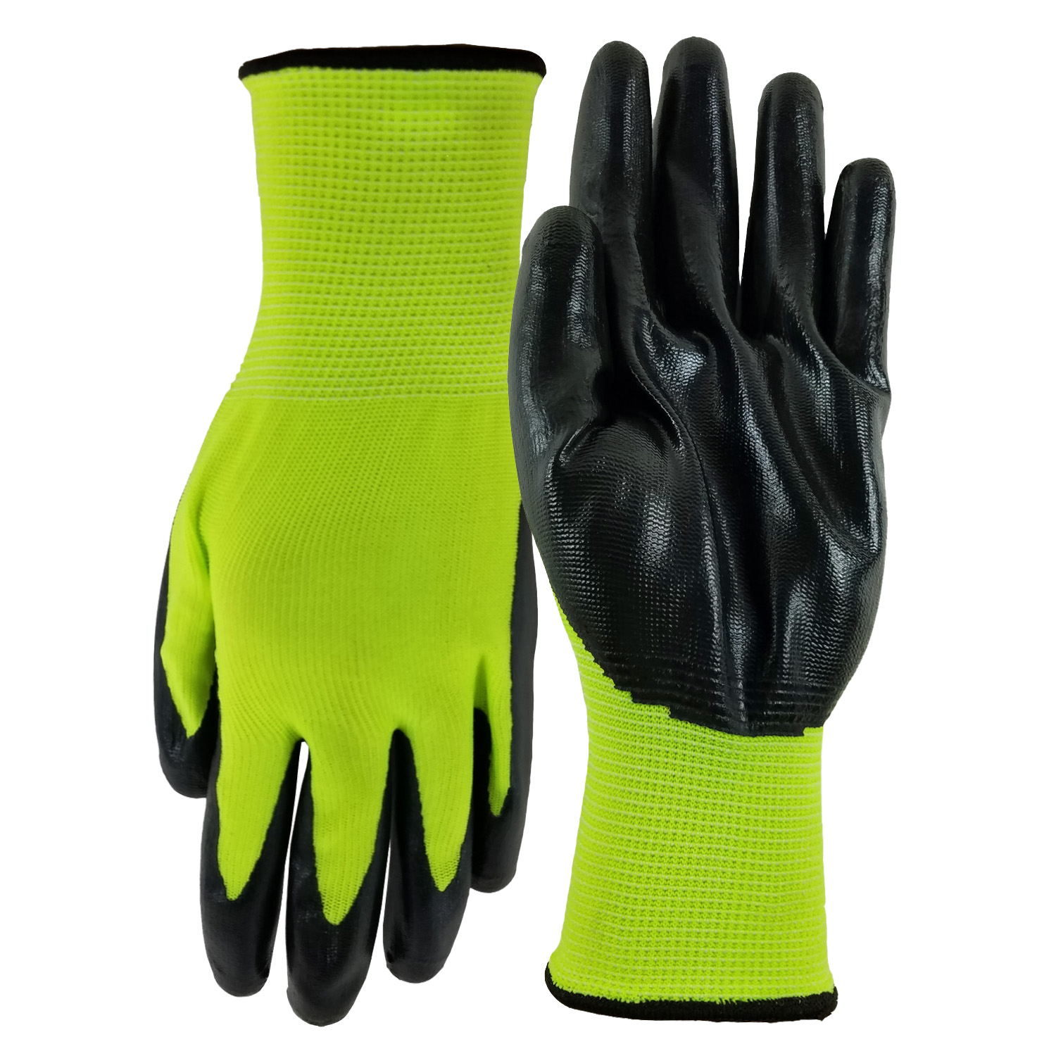 Nitrile Coated Safety Gloves with Oversized DTF 4