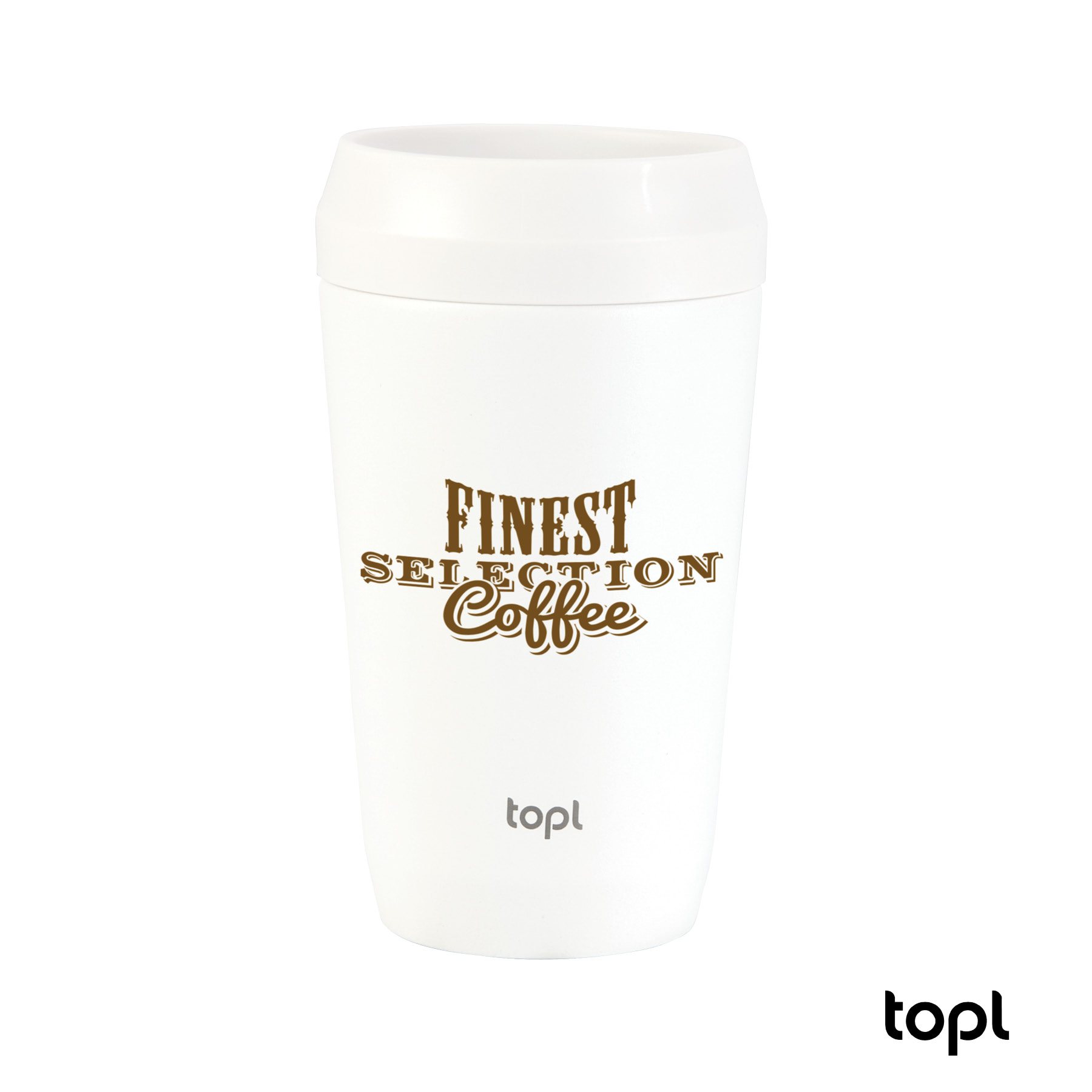 TOPL® 12 oz. Double Wall, Recycled Stainless Steel 360° Tumbler 18