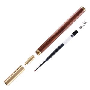 Handcrafted Brass Wooden Business Pen 14