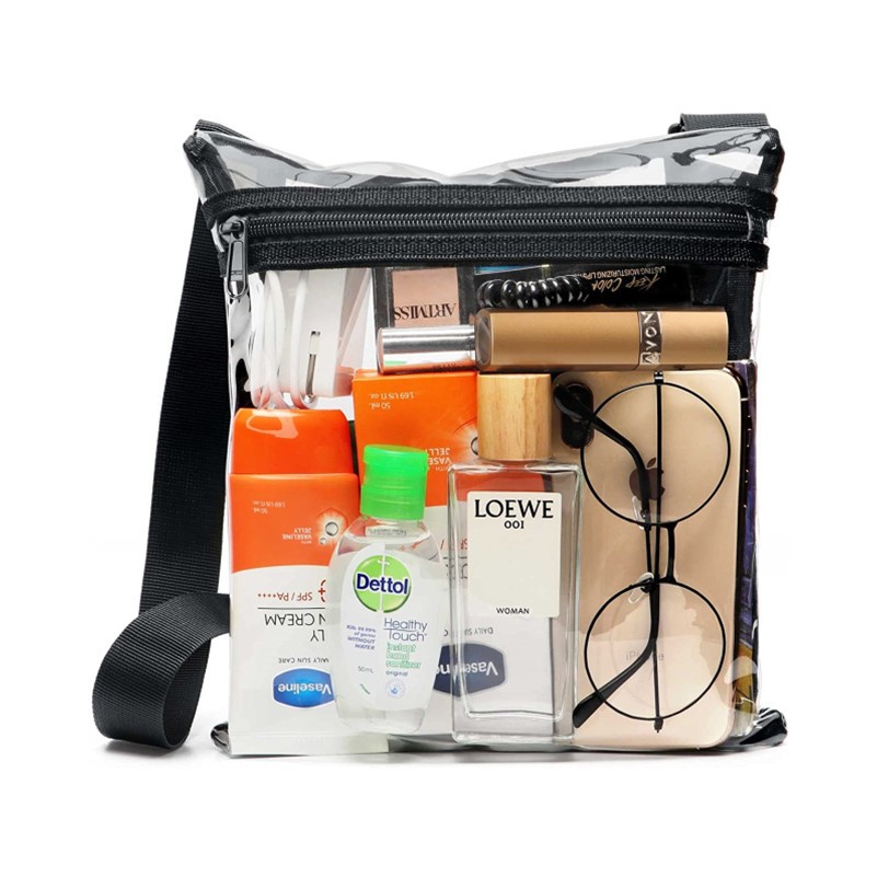 Clear Cross body Bag 1