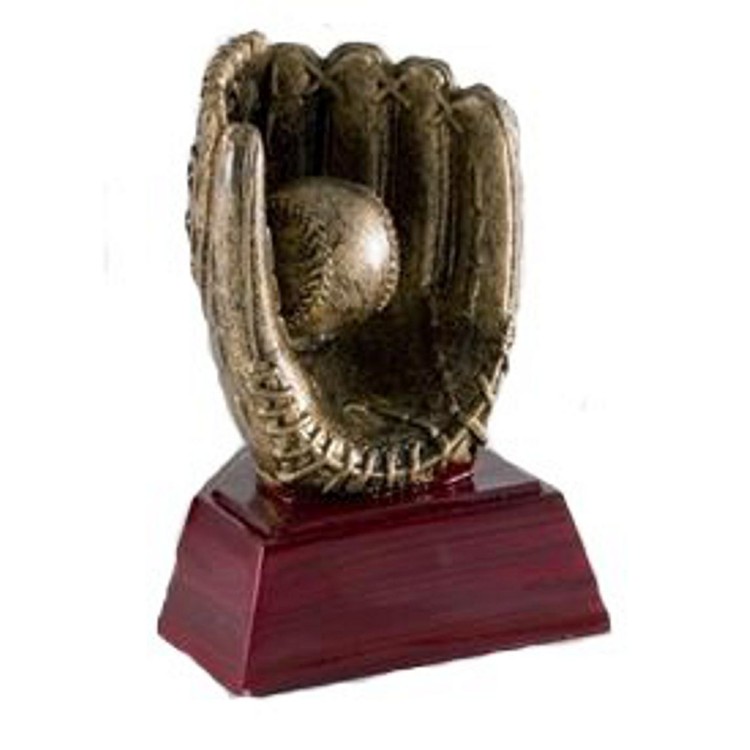 Baseball Resin Sculpture 2