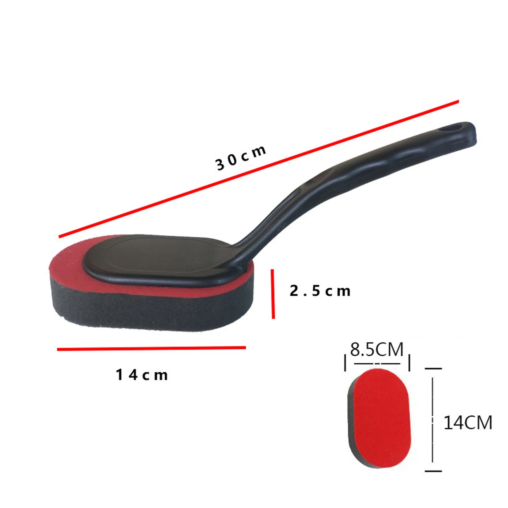 Car Tire Wax Long Handle Brush 3